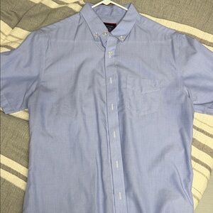 UNTUCKit Men's Sky Blue Casual Button-Down Shirt